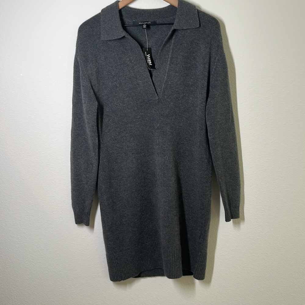 White House Black Market Collared Polo Sweater Dress – Size XS – NWT - Picture 3 of 8